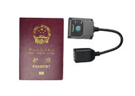 MRZ OCR Passport Reader เครื่องสแกนบาร์โค้ดสำหรับตรวจสอบสนามบิน / โรงแรม / ศุลกากร