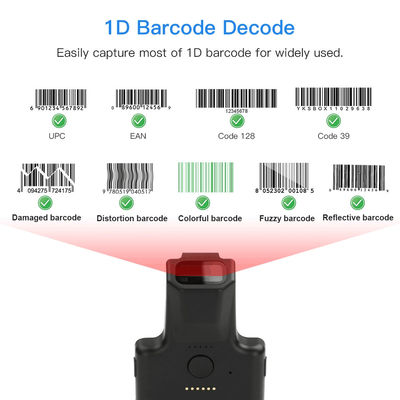 CODE93 CODE128 Wireless QR Code Scanner เครื่องอ่านบาร์โค้ดแบบพกพา