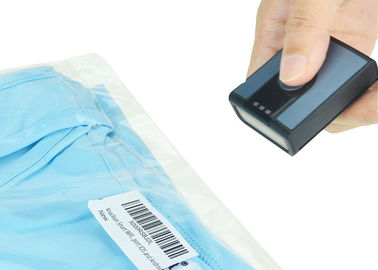 เครื่องอ่านบาร์โค้ดขนาดเล็กแบบพกพา 1D Laser Bluetooth Barcode Reader USB