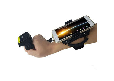 เครื่องอ่านบาร์โค้ด Pda แบบพกพาอุตสาหกรรมสวมใส่ได้