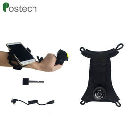 เครื่องสแกนบาร์โค้ดบลูทู ธ สวมปลอกแขนเทอร์มินัลพร้อมแบตเตอรี่ 3200 Mah