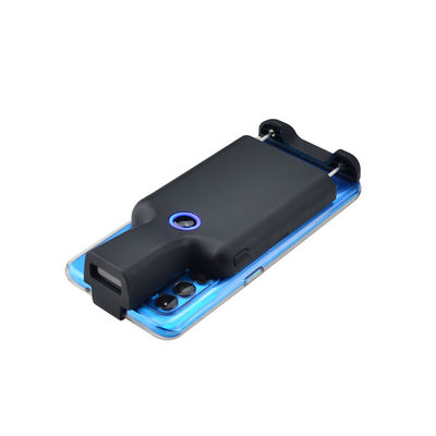 1/6 โทรศัพท์มือถือ 2D คลิปหลัง Bluetooth แบบพกพาเครื่องสแกนบาร์โค้ดไร้สาย QR รองรับโทรศัพท์